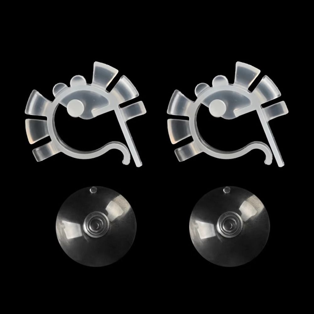 Plastic Pipe Clip - 2 unidades de clips en forma