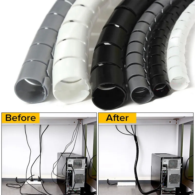 Clips organizadores de cables  - Plastic Pipe Clip reseña y precio