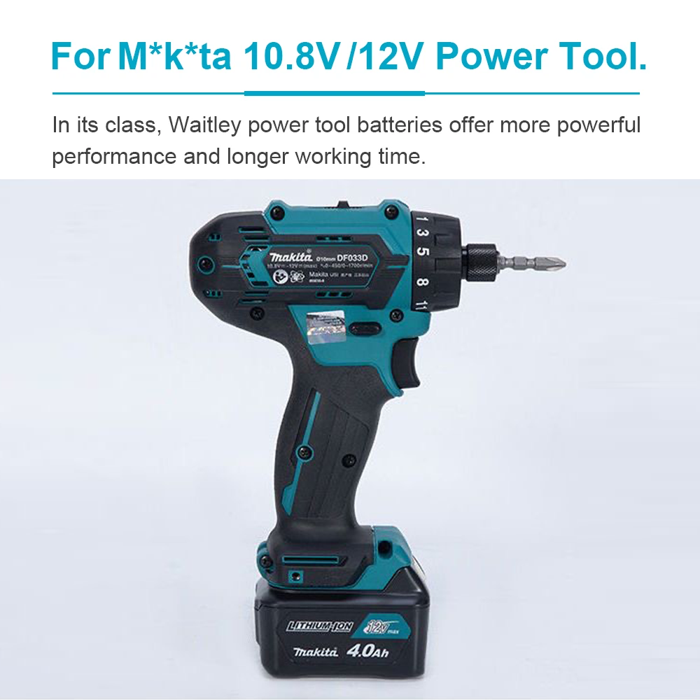 Batería de Litio Recargable de - Makita Drill Hp1640 reseña y precio