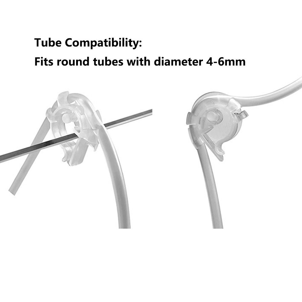 2 unidades de clips en forma d - Plastic Pipe Clip reseña y precio